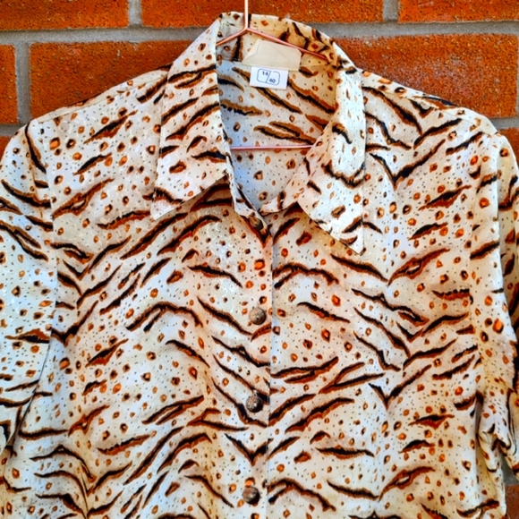 Pattern Blouse Size 14 - Picture 4 of 5